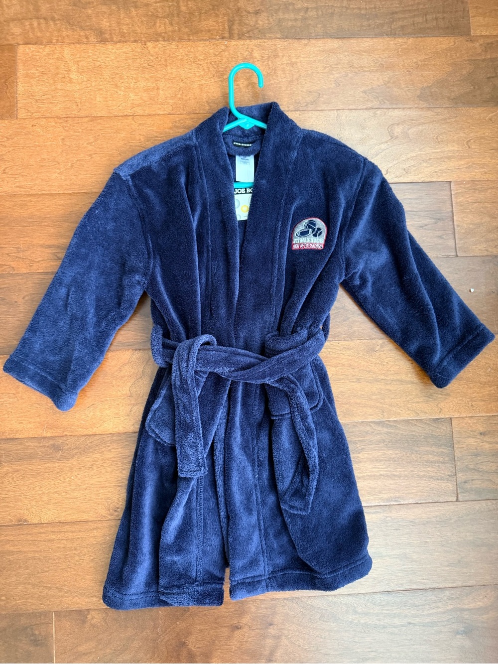 Vintage Joe Boxer Navy blue kids bathrobe size X Small 4-5 bathrobe